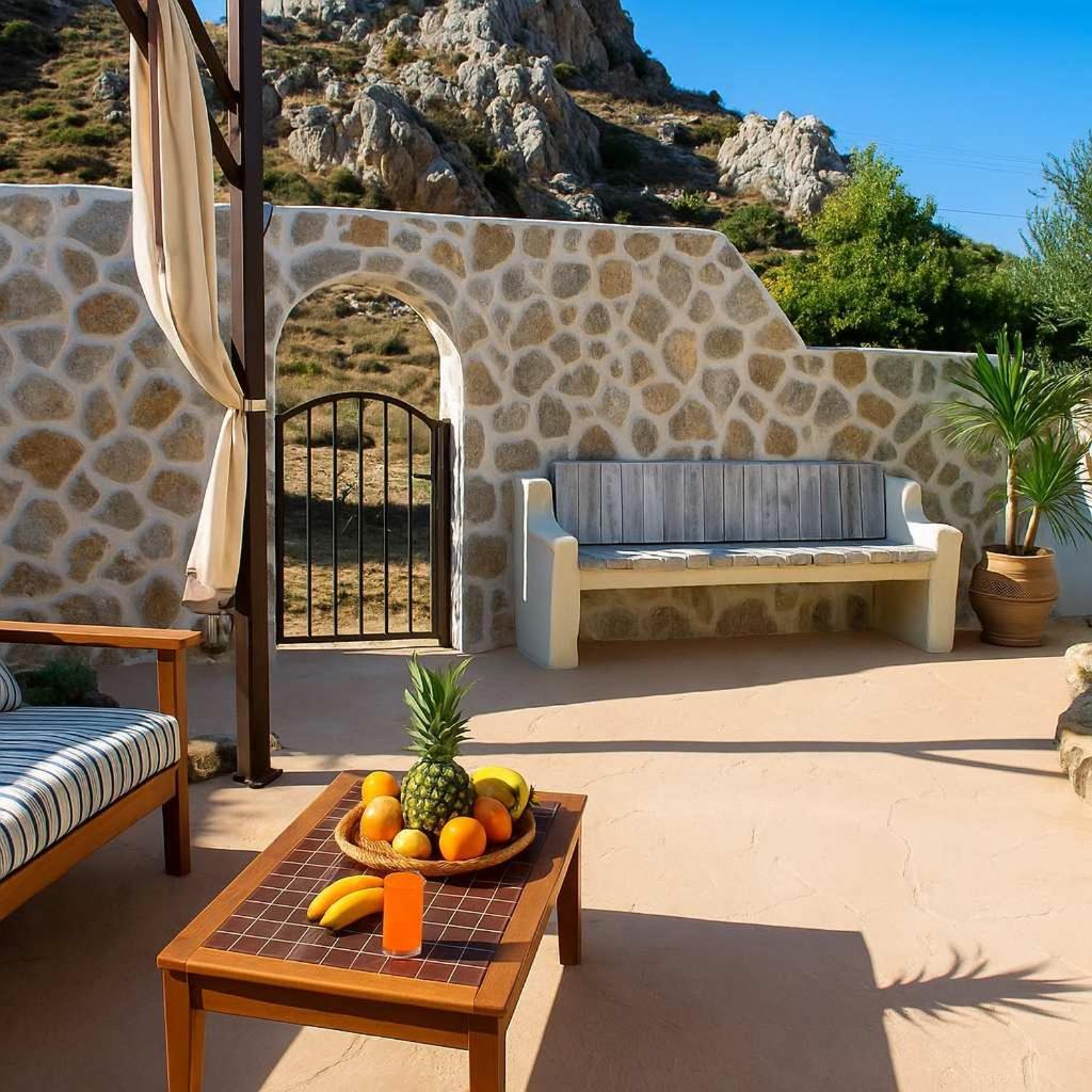 Ferienwohnung Atlantic Cave Haven-Seaside, Fully Equipped Kolymbia Exterior foto